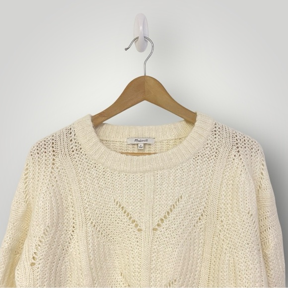 Madewell Charley Pullover Alpaca Blend Sweater Sz S - Picture 3 of 13